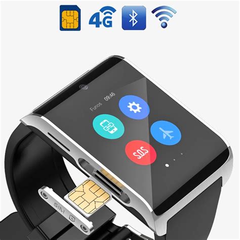 smart phone watch with sim card and memory card